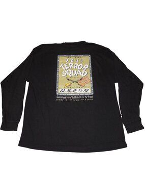 Vintage PDSJ Terror Squad Super Millennium Rap Team Fat Joe Long Sleeve T-Shirt